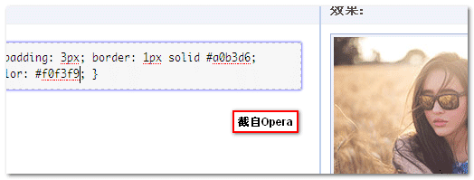 Opera浏览器下的demo页面效果截图 张鑫旭-鑫空间-鑫生活