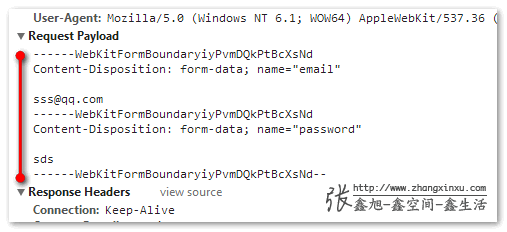 Chrome开发者工具查看