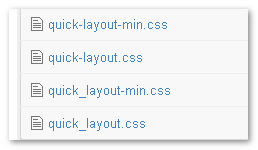 CSS文件们
