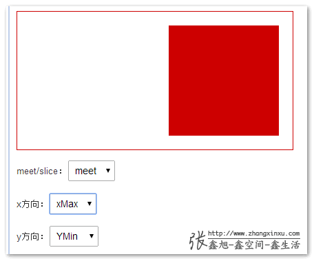 viewBox对齐demo的截图