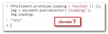 Chrome下图片的loading属性还在