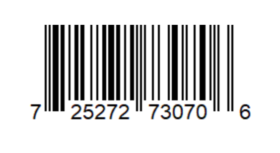 upc-a barcode图示