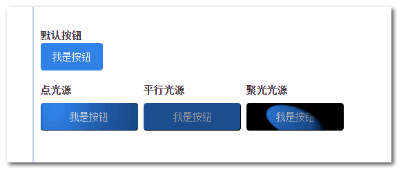 不同光源效果