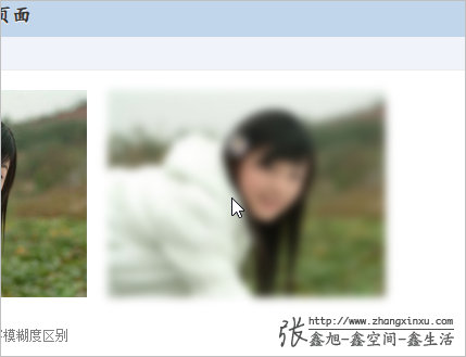 更加模糊的图片示意