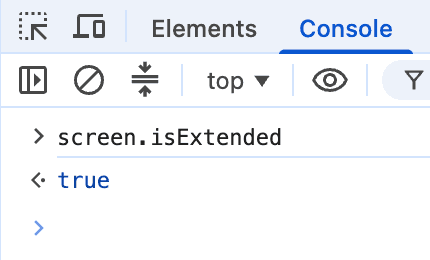 screen.isExtended运行结果